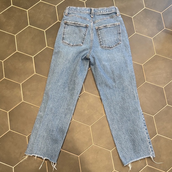 Distressed Blue Women's Jeans - Picture 4 of 8